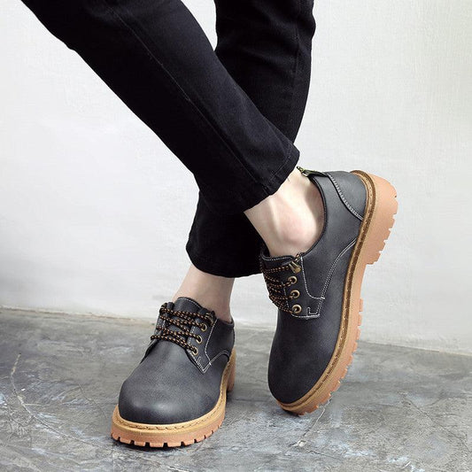 All-match Casual Boots Low-cut Tooling Trendy Shoes For Men - Cruish Home
