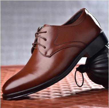 Black Shoes With Pointed Toe For Men - Cruish Home