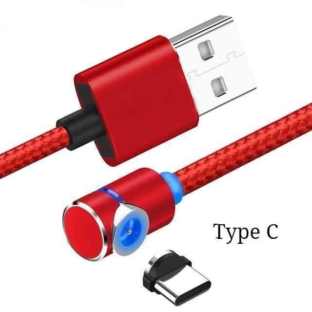 Magnetic Cable LED Magnet Charger Cable USB Cable & USB Type-C USB C - Cruish Home