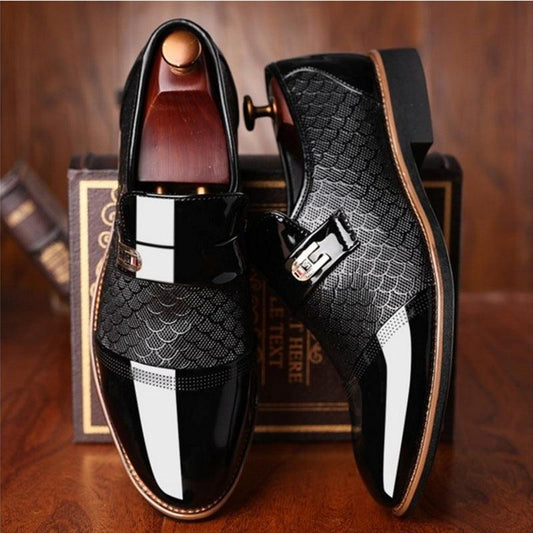 Men's leather shoes men's casual shoes - Cruish Home