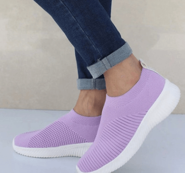 2021 winter new casual knitted socks shoes flat sports shoes - Cruish Home