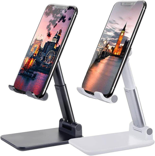 Cell Phone Stand Desktop Holder Tablet Stand Mount Mobile Phone Desktop Tablet Holder Table Cell Foldable Extend Support Desk Mobile Phone Holder Stand - Cruish Home