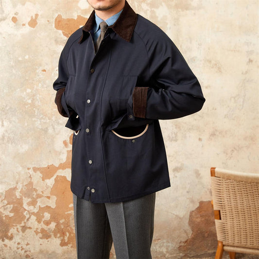Vintage Waterproof Jacket Corduroy For Men - Cruish Home