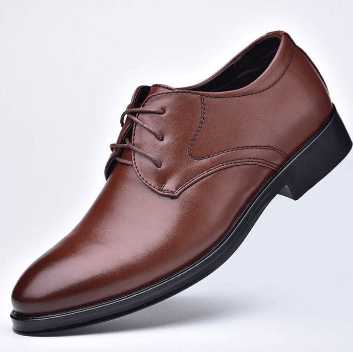 Black Shoes With Pointed Toe For Men - Cruish Home