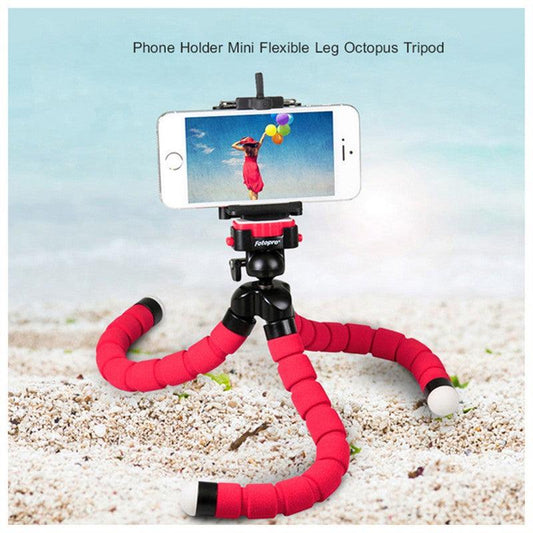 Mini Flexible Sponge Octopus Tripod Smartphone Tripod For Gopro 10 9 Camera Accessory - Cruish Home