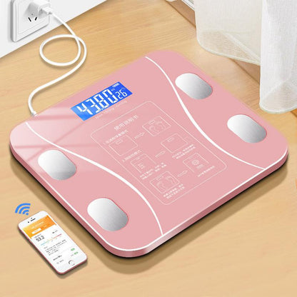 Usb Rechargeable Weight Scale Body Fat Scale Healthy Body Scale - Cruish Home