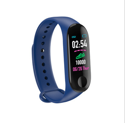 Compatible With , Smart Bracelet Heart Rate And Blood Pressure Exercise Meter Step Information Push Smart Reminder Color Bracelet - Cruish Home
