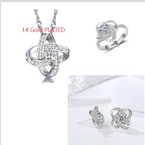 925 Sterling Silver Necklace For Women Forever Heart AAA Zircon Mosaic Necklaces & Pendants Gift - Cruish Home