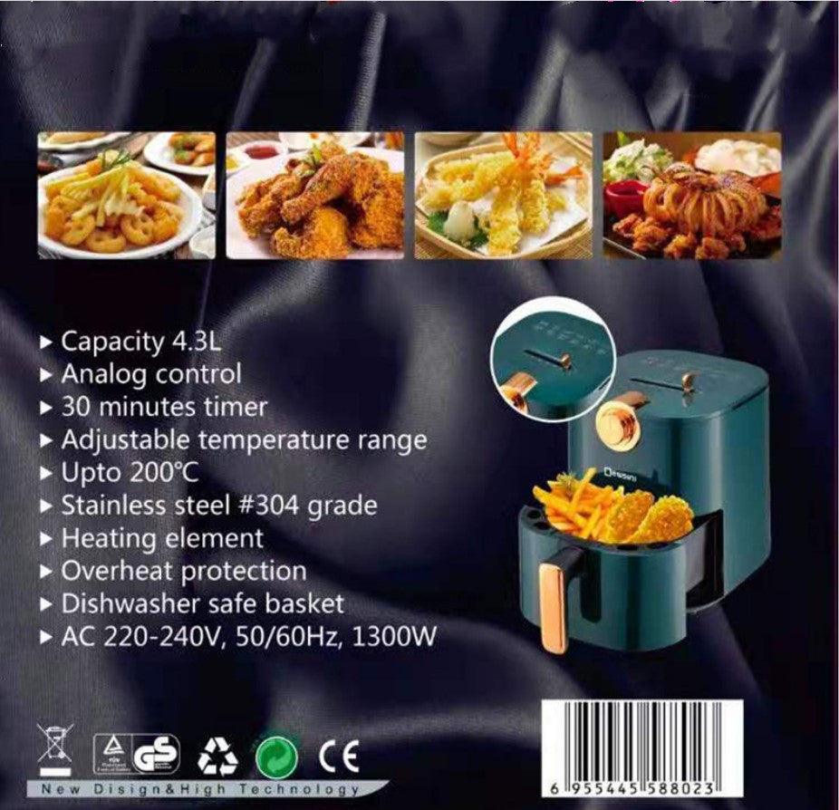4.3L Large Capacity Electric Fries Machine Air Fryer - Cruish Home