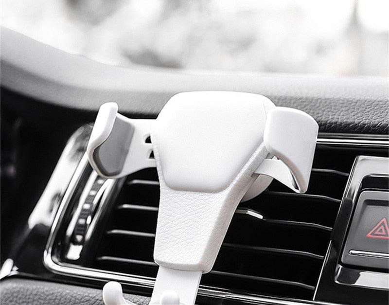 Car Phone Holder For Phone In Car Air Vent Mount Stand No Magnetic Mobile Phone Holder Universal Gravity Smartphone Cell Support - Cruish Home