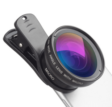 Phone Lens kit 0.45x Super Wide Angle & 12.5x Super Macro Lens HD Camera Lentes - Cruish Home