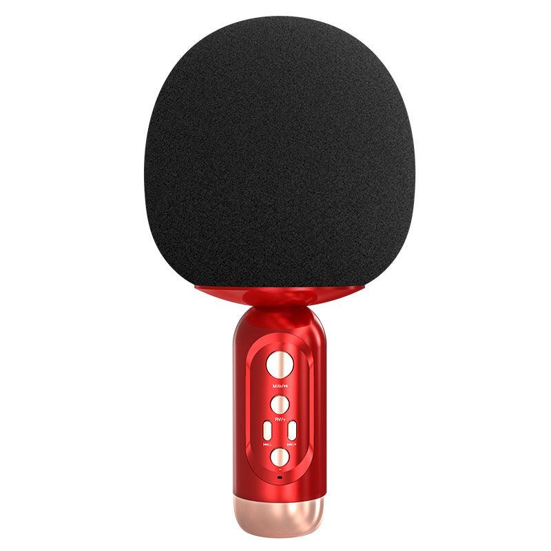 Big Mushroom Head Stereo Integrated Mobile Phone K Song Wireless Microphone - Cruish Home