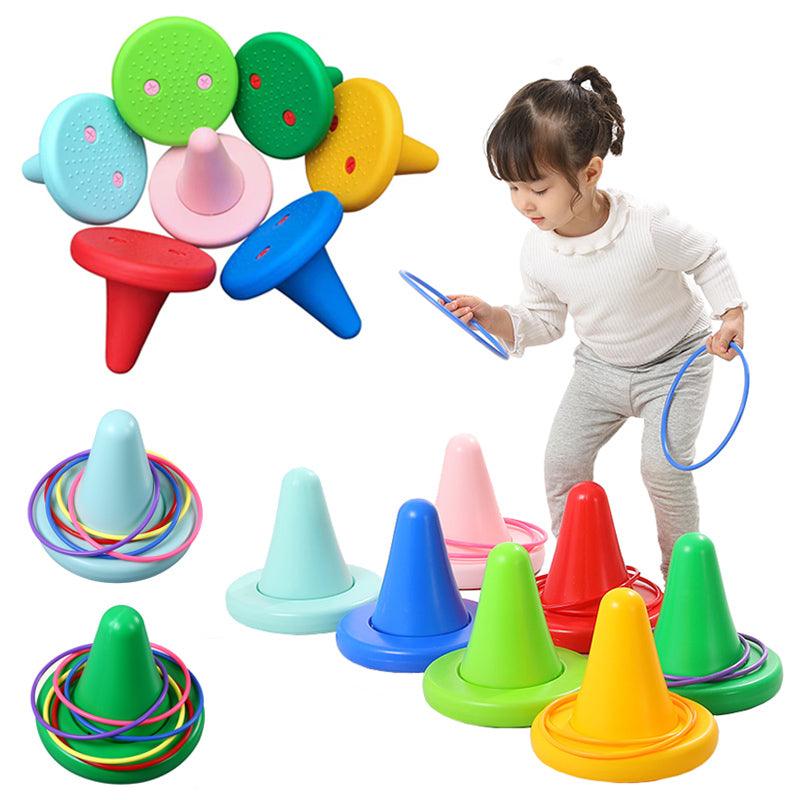 Children Balance Training Sensory Integration Toy Throwing Ring Funny Game Balance Perception Kids Teaching Aid - Cruish Home
